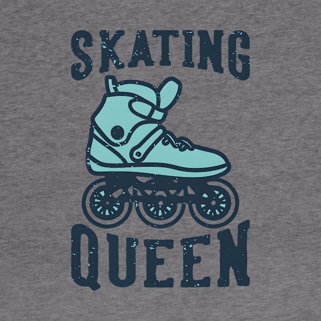 skating queen by kakimonkey